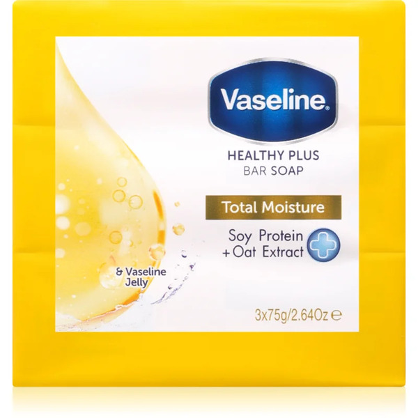  Vaseline Total Moisture Bar Soap Zestaw Mydeł W Kostce 3x75 G 