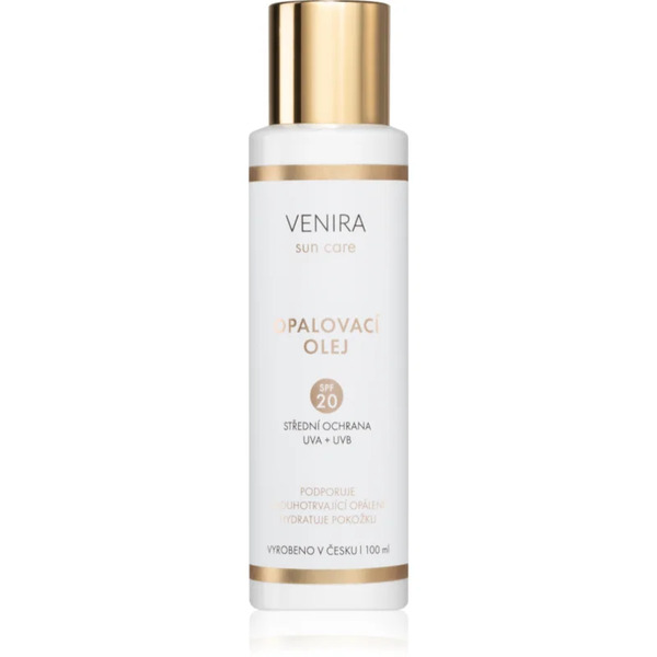  Venira Sunscreen Oil Spf 20 Olejek Do Opalania 100 Ml 