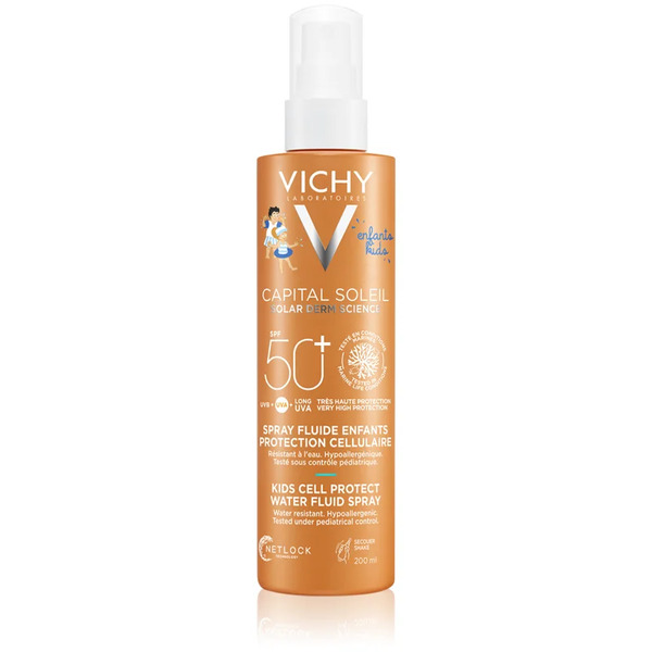  Vichy Capital Soleil Ochronny Spray Dla Dzieci Spf 50+ 200 Ml 