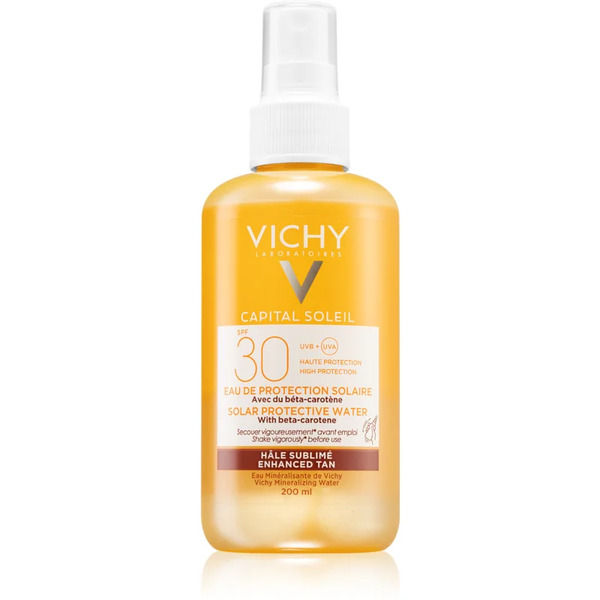  Vichy Capital Soleil Ochronny Spray Z Beta-karotenem Spf 30 200 Ml 