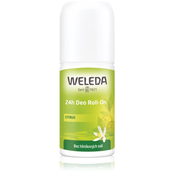  Weleda Citrus Dezodorant Roll-on Bez Soli Aluminium 50 Ml 