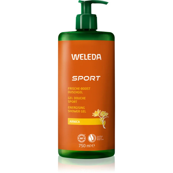  Weleda Sport Odświeżający żel Pod Prysznic O Działaniu Regenerującym Arnica, Rosemary, Lavender 750 Ml 