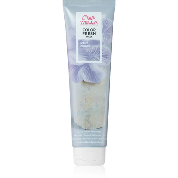  Wella Professionals Color Fresh Maska Koloryzująca Do Wszystkich Rodzajów Włosów Odcień Pearl Blonde 150 Ml 