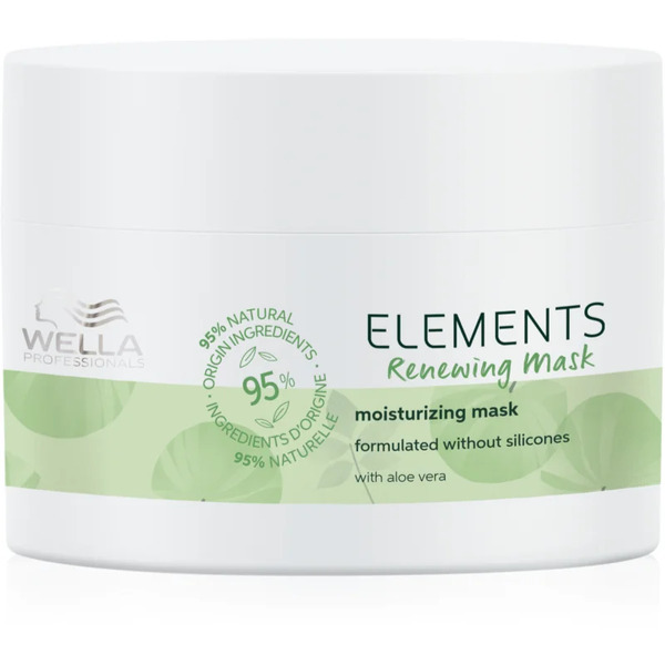  Wella Professionals Elements Renewing Maseczka Regenerująca Do Nabłyszczania I Zmiękczania Włosów 150 Ml 