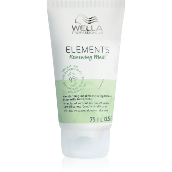  Wella Professionals Elements Renewing Maseczka Regenerująca Do Nabłyszczania I Zmiękczania Włosów 75 Ml 
