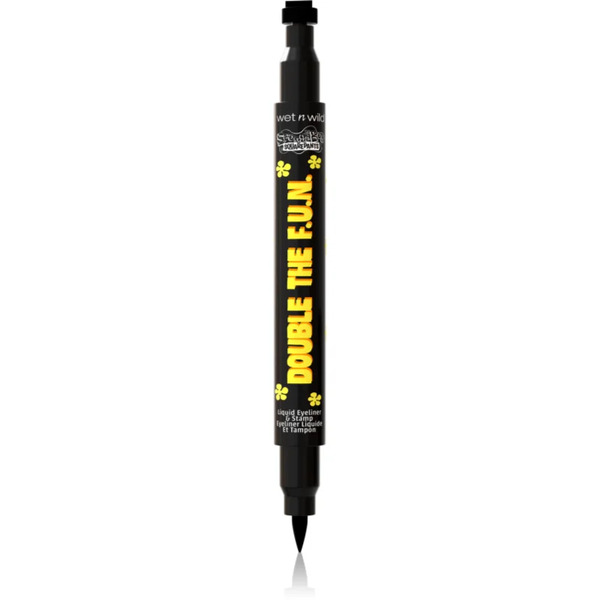  Wet N Wild Spongebob Squarepants Double The F.u.n. Liquid Eyeliner & Stamp Eyeliner Wielofunkcyjny Odcień Best Day Ever 1.2 Ml 