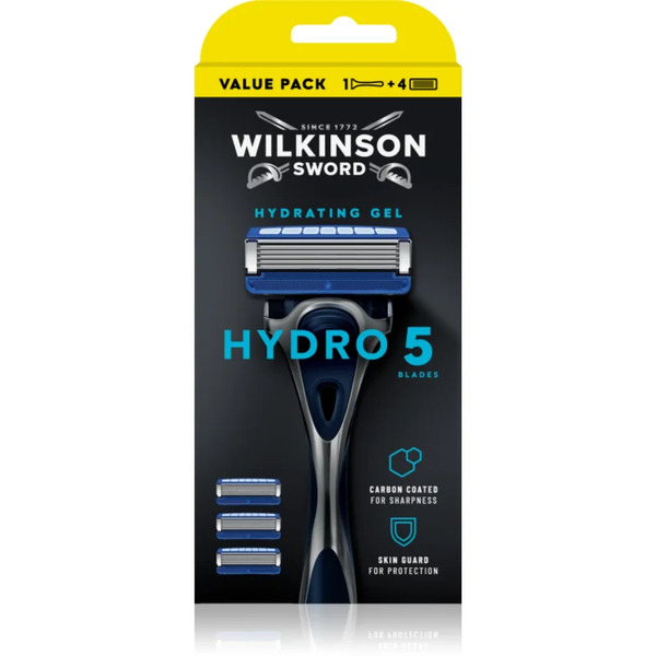 Wilkinson Sword Hydro5 Golarka + Głowice Zapasowe 4 Szt. 