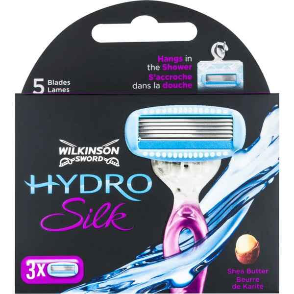  Wilkinson Sword Hydro Silk Zapasowe Ostrza 3 Szt. 
