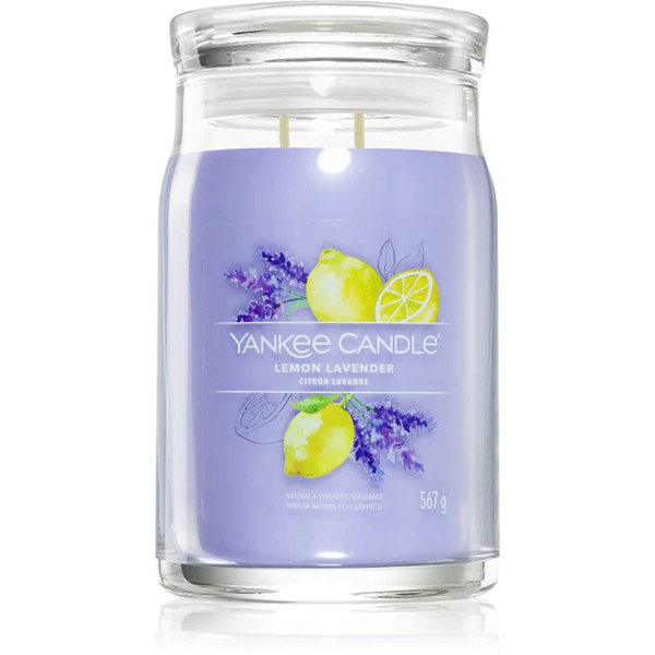  Yankee Candle Lemon Lavender świeczka Zapachowa Signature 567 G 
