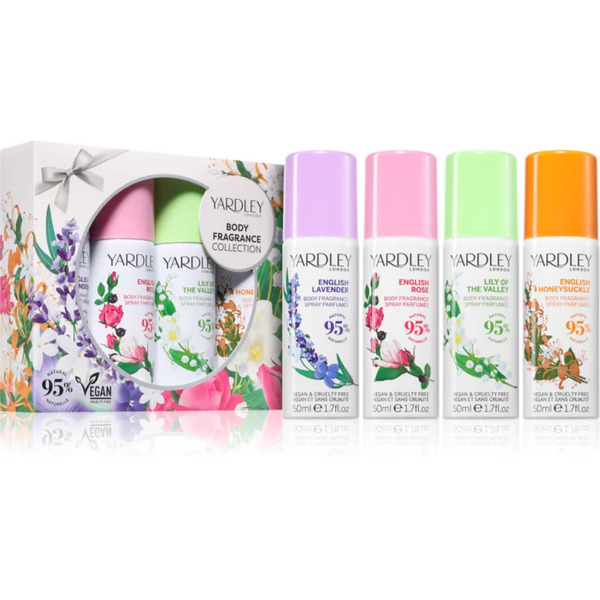  Yardley Body Fragrance Collection Zestaw Dla Kobiet 