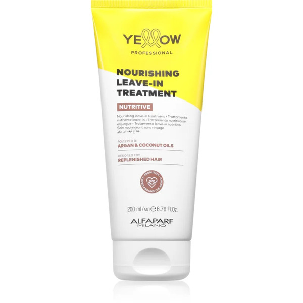  Yellow Professional Nutritive Nourising Leave-in Treatment Pielęgnacja Bez Spłukiwania Do Włosów Suchych I łamliwych 200 Ml 