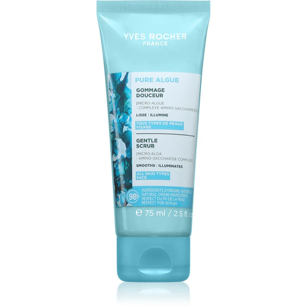  Yves Rocher Pure Algue Delikatny Peeling 75 Ml 