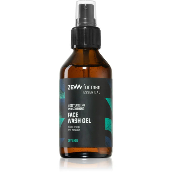  Zew For Men Essential Face Wash Gel Nawilżający żel Oczyszczający Dla Skóry Suchej I Wrażliwej 100 Ml 