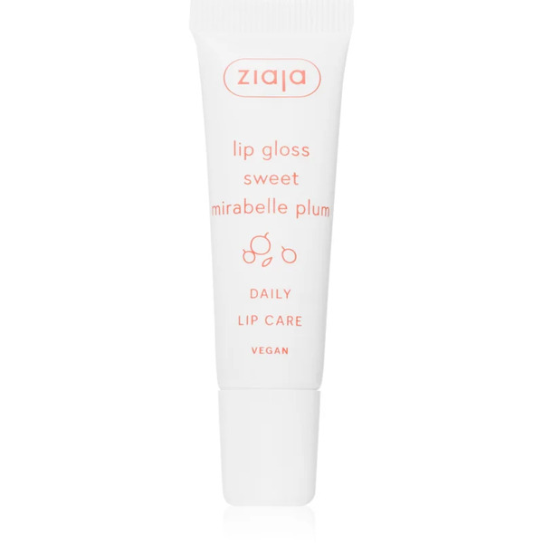  Ziaja Sweet Mirabelle Plum Pielęgnujący Błyszczyk Do Ust 12 Ml 