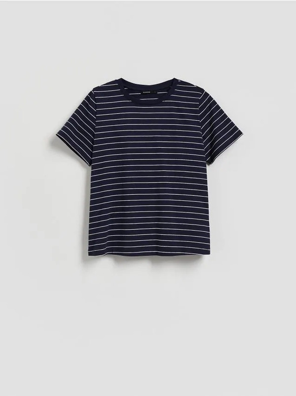  Reserved - Bawełniany T-shirt - Wielobarwny 