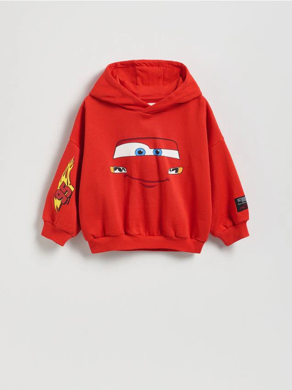  Reserved - Bluza Auta - Czerwony 