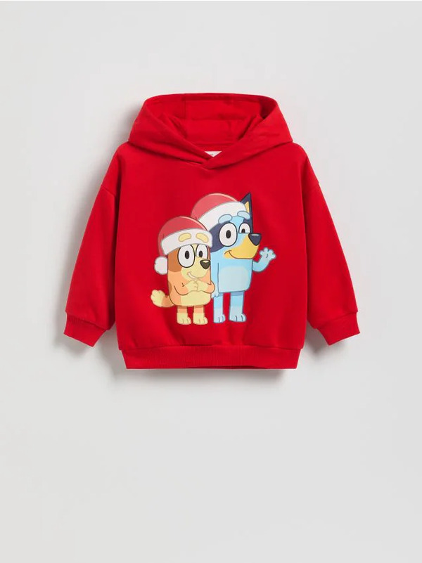  Reserved - Bluza Bluey - Czerwony 