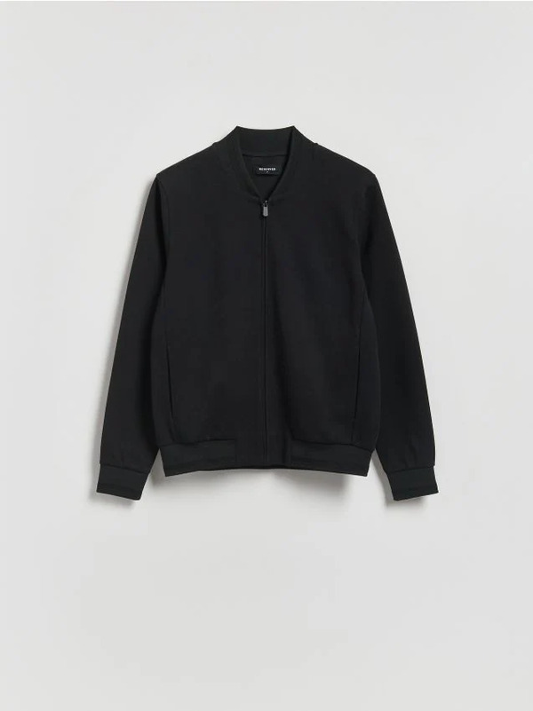  Reserved - Bluza Bomberka - Czarny 