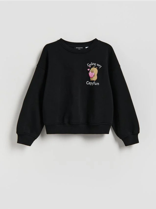  Reserved - Bluza Kapibara Capyfun - Czarny 