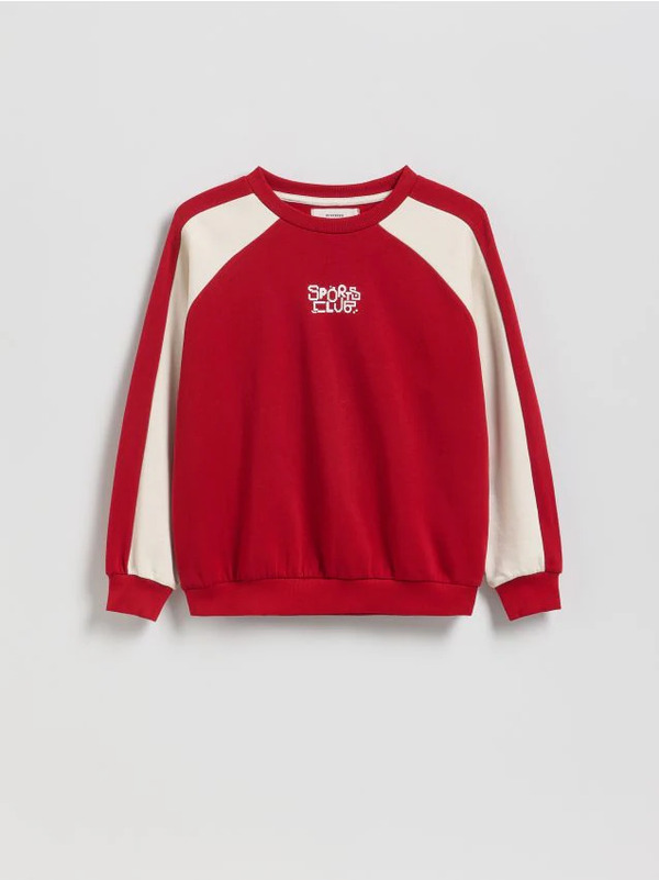  Reserved - Bluza Oversize - Czerwony 