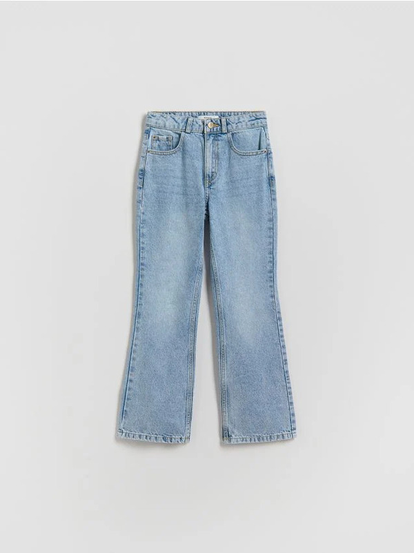  Reserved - Jeansy Bootcut - Niebieski 