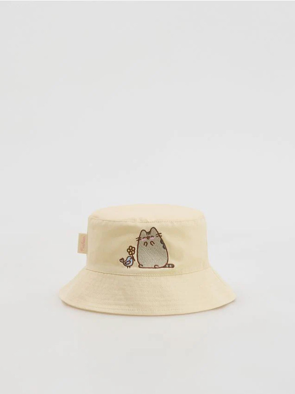 Reserved - Kapelusz Pusheen - Jasnożółty 