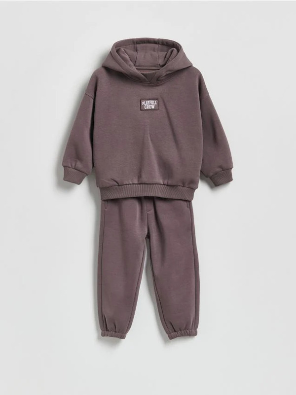  Reserved - Komplet Oversize - Ciemnofioletowy 