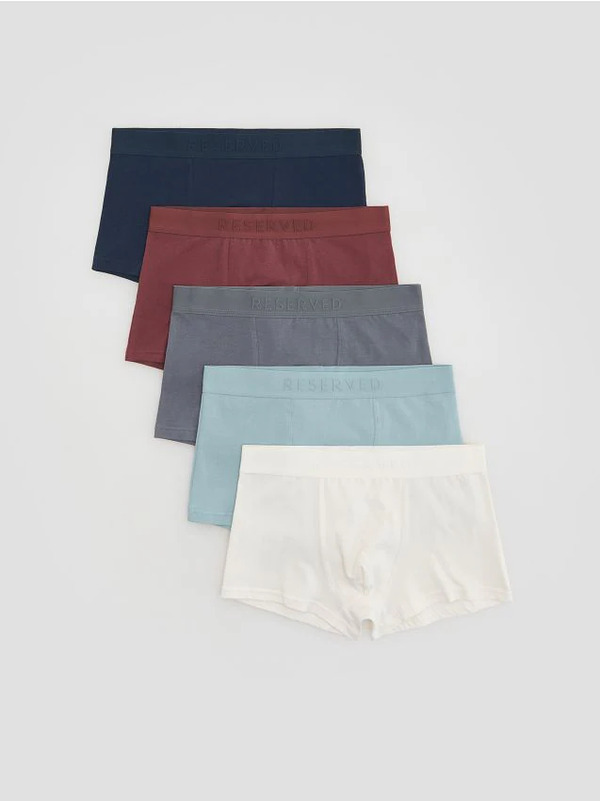  Reserved - 5 Pack Bokserek Classic - Jasnoniebieski 
