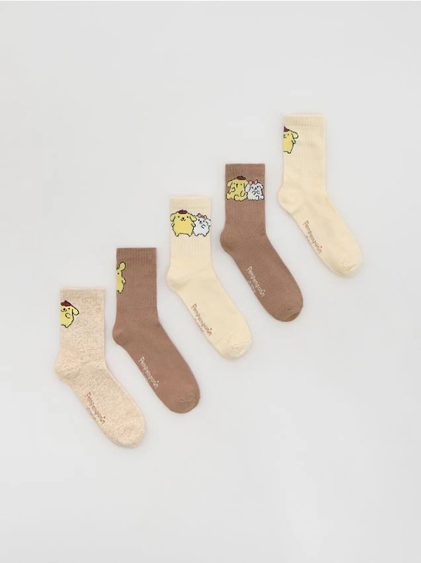  Reserved - Skarpetki 5-pack Pompompurin - Wielobarwny 