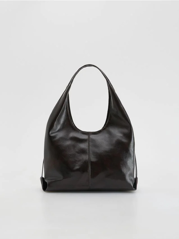  Reserved - Torebka Hobo - Mahoniowy 