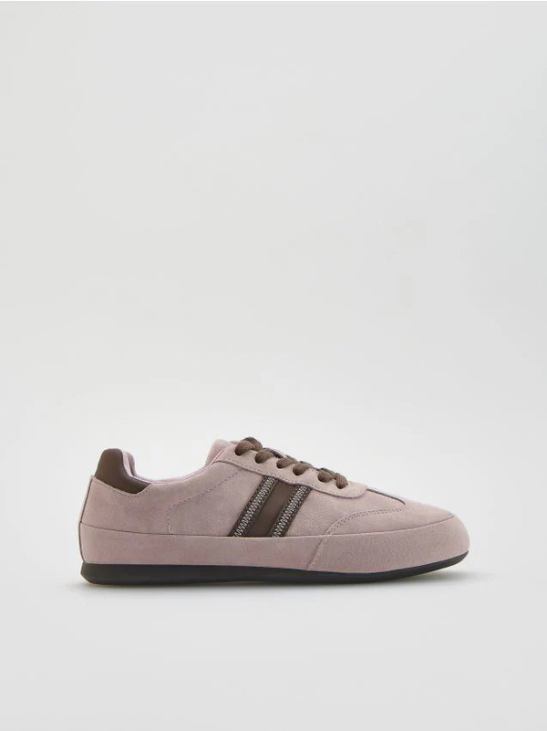  Reserved - Zamszowe Sneakersy - Wielobarwny 