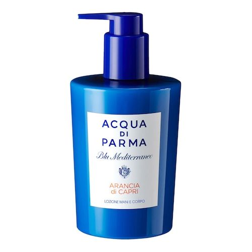  Acqua Di Parma Acqua Di Parma - Hand And Body Lotion Arancia Di Capri - Balsam Do Mycia Rąk I Ciała - Blu Mediterraneo Arancia Bl 300ml - Dla Kobiet 