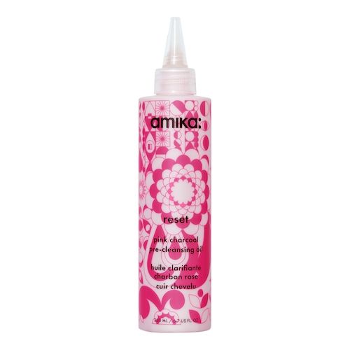  Amika Amika - Reset - Olejek Do Oczyszczania I Detoksykacji Z Węglem Do Skóry Głowy - Reset Pink Charcoal Scalp Clns Oil 200ml - Dla Kobiet 