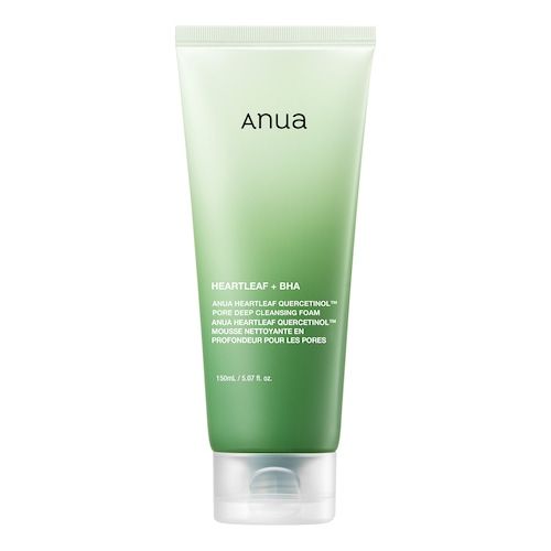  Anua Anua - Heartleaf Quercetinol Pore Deep Cleansing Foam - Kojąca Pianka Oczyszczająca - Quercetinol Pore Cleansing Foam 150ml - Dla Kobiet 