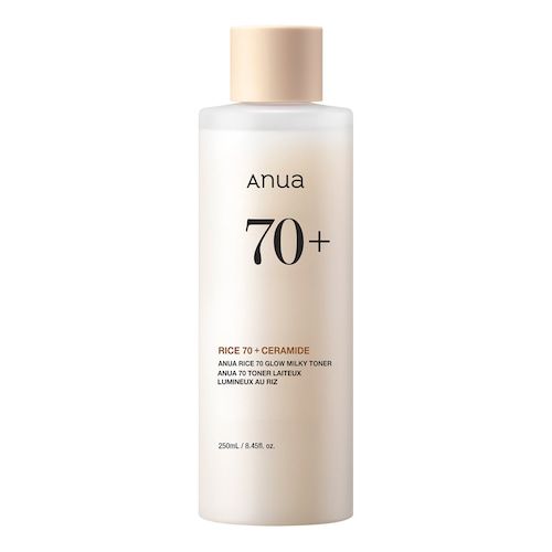  Anua Anua - Rice 70 Glow Milky Toner - Ryżowy Tonik Rozświetlający - Anua Rice 70 Glow Milky Toner 250ml - Dla Kobiet 