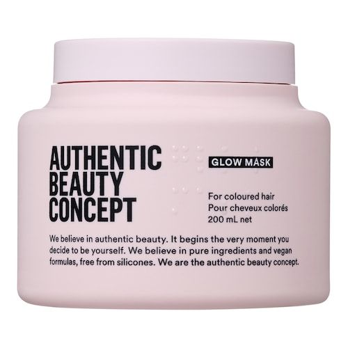  Authentic Beauty Concept Authentic Beauty Concept - Glow Pielęgnacja Twarzy - Intensywna Pielęgnacja Twarzya Nabłyszczająca Do Włosów Farbowanych - 200ml - Dla Kobiet 