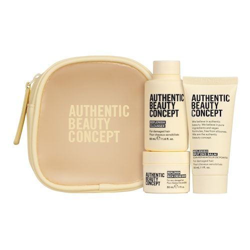  Authentic Beauty Concept Authentic Beauty Concept - Replenish - Zestaw Do Intensywnej Regeneracji Włosów - Replenish Discovery Kit - Dla Kobiet 