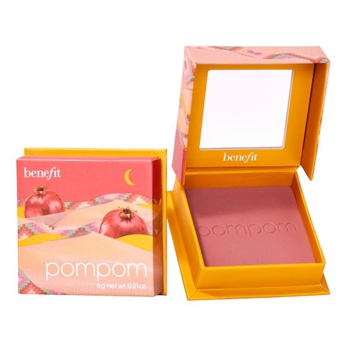  Benefit Cosmetics Benefit Cosmetics - Pompom - Róż Do Policzków W Odcieniu Różowego Grejpfruta - Box O' Powder Pompom Full Size - Dla Kobiet 