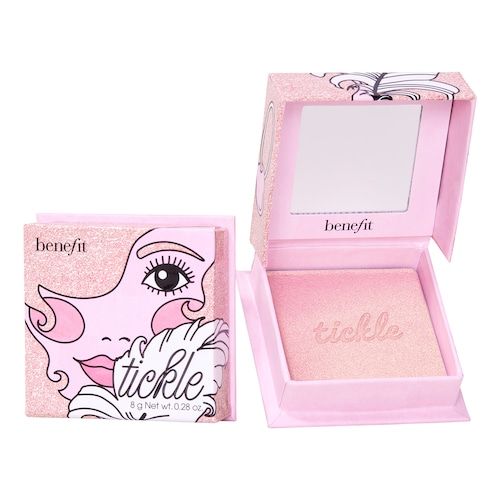  Benefit Cosmetics Benefit Cosmetics - Tickle - Rozświetlacz Do Policzków W Złotoróżowym Odcieniu - Box O' Powder Tickle - Dla Kobiet 