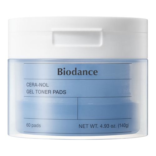  Biodance Biodance - Cera-nol Gel Toner Pads - Pielęgnacja Twarzya Ujędrniająca I Wygładzająca - Hydro Cera-nol Gel Toner Pads 60pads - Dla Kobiet 