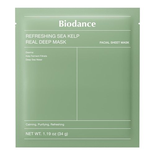  Biodance Biodance - Refreshing Sea Kelp Real Deep Pielęgnacja Twarzy - Pielęgnacja Twarzy Kojąco-oczyszczająca - Sea Kelp Refresh Real Deep Pielęgnacja Twarzy 1pcs - Dla Kobiet 
