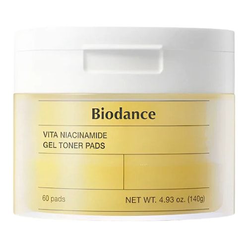  Biodance Biodance - Vita Niacinamide Gel Toner Pads - Pielęgnacja Twarzy Rozświetlająco-wygładzająca - Vita Niac. Gel Toner Pads 60pads - Dla Kobiet 