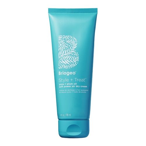 Briogeo Briogeo - Style + Treat Yuzu + Plum Oil - Krem Do Włosów Schnących Na Powietrzu - Plum Oil Soft Power Air Dry Cream 118ml - Dla Kobiet 
