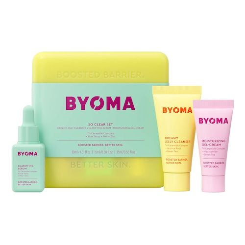  Byoma Byoma - So Clear Set – Zestaw Do Pielęgnacji Twarzy - Clarifying Set - Dla Kobiet 