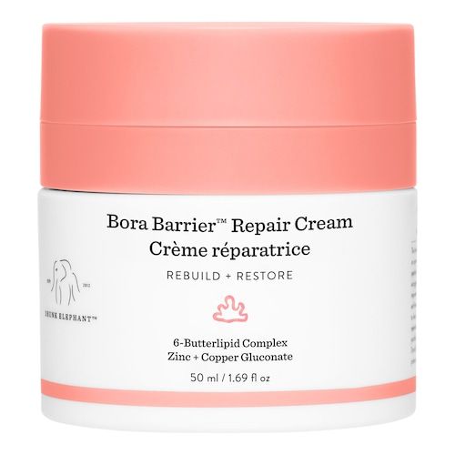  Drunk Elephant Drunk Elephant - Krem Regenerujący Bora Barrier - Krem Do Twarzy Bogaty W Lipidy I Ceramidy - Collection Bora Barrier Quad Cream 50ml - Dla Kobiet 