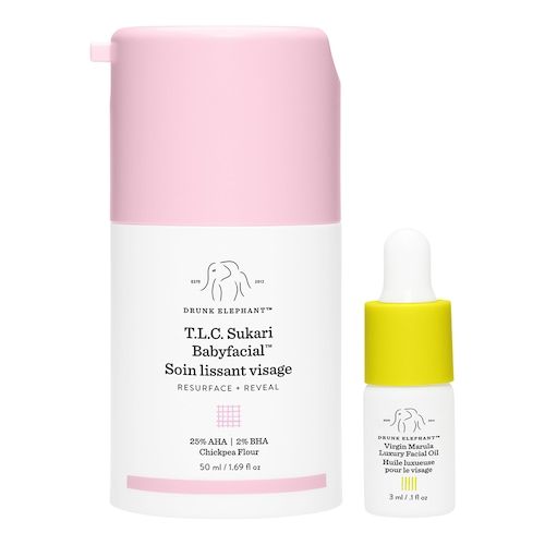  Drunk Elephant Drunk Elephant - T.l.c. Sukari Babyfacial - Pielęgnacja Twarzy Z Kwasami Aha I Bha - T.l.c. Sukari Babyfacial 50ml - Dla Kobiet 