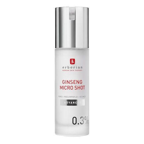  Erborian Erborian - Ginseng Micro Shot 0.3 - Intensywne Serum Reteksturyzujące W Mikroinfuzji - Micro Shot Ginseng Micro Shot 0.3 30ml - Dla Kobiet 