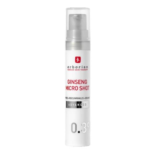  Erborian Erborian - Ginseng Micro Shot 0.3 - Intensywne Serum Reteksturyzujące W Mikroinfuzji - 10ml - Dla Kobiet 