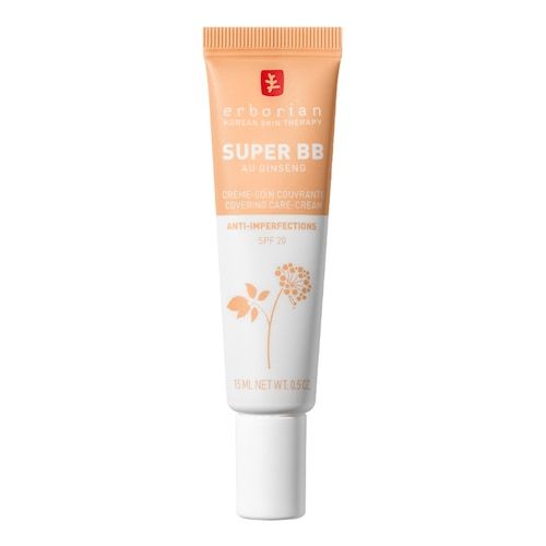  Erborian Erborian - Super Bb Au Ginseng Clair – Kryjący Krem Korygujący Niedoskonałości - Bb Family Super Bb Dore 15ml - Dla Kobiet 