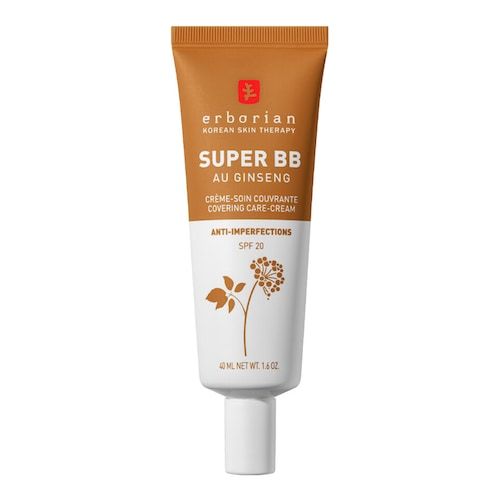  Erborian Erborian - Super Bb Au Ginseng Nude – Kryjący Krem Korygujący Niedoskonałości - Bb Family Super Bb Caramel 40ml - Dla Kobiet 